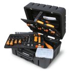 2037/TV polipropilén húzható szerszámtartó táska 4 elforduló kerékkel