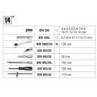 BW 2046E/C116 Worker szerszámkészlet, 116 részes