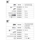 BW 2047E/C108 Worker szerszámkészlet, 108 részes