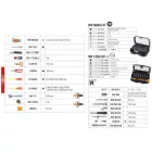 BW 2054EL-106 Worker 106 darabos szerszámkészlet táskában, villanyszereléshez