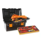 2115PL-MQ32 32 darabos szigetelt szerszámkészlet hibridautókhoz, puha hőformázott tálcás műanyag kosárban