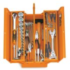 C19 - 2119 - C19L - 2119L Háromrekeszes szerszámos láda, fémlemez