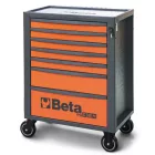 RSC24/7-FO 7 fiókos szerszámkocsi, teljes narancs