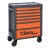 RSC24/7-O 7 fiókos szerszámkocsi, narancs