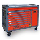 RSC24AXXL-O 8 fiókos szerszámkocsi fa munkalappal és borulásgátló rendszerrel, hosszú modell