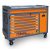 RSC24AXXL-A 8 fiókos szerszámkocsi fa munkalappal és borulásgátló rendszerrel, hosszú modell