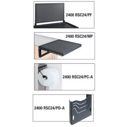 2400 RSC24/KA4 Tartozékok az RSC24, RSC24A és RSC51 szerszámkocsihoz