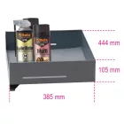 RSC24AXLP/VL Oldalsó szerszámtálca RSC24AXLP/7fiókos szerszámkocsihoz