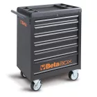 BW C04BOX-A VU Worker 6 fiókos szerszámkocsi 196 darabos szerszámkészlettel