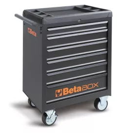   BW C04BOX-A VU Worker 6 fiókos szerszámkocsi 196 darabos szerszámkészlettel