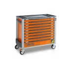 BW 2400S-XLR9/E-XL Worker 9 fiókos szerszámkocsi 487 darabos szerszámkészlettel