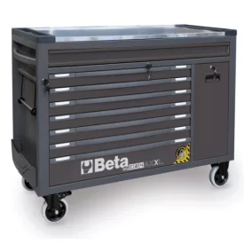   BW RSC24AXXL/A Worker 8 fiókos szerszámkocsi borulásgátló rendszerrel, hosszú modell 1061 darabos szerszámkészlettel