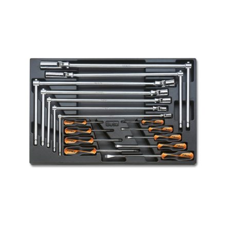 T164 Kemény hőformált műanyag tálca szerszámkészlettel 