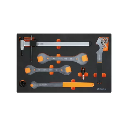 M401 Habszivacs tálca kerékpárszerelő szerszámokkal