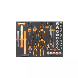 MB39-Habszivacs tálca  szerszámkészlettel