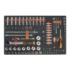 MV104 M100 tálca, üres