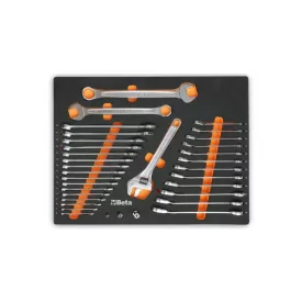 MM26 EVA habszivacs tálca csillag-villáskulcsokkal