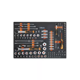   MM105 Habszivacs tálca 1/4"-os, 3/8"-os és 1/2"-os dugókulccsal