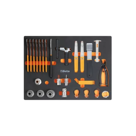 MM400 Habszivacs tálca kerékpárszerelő szerszámokkal