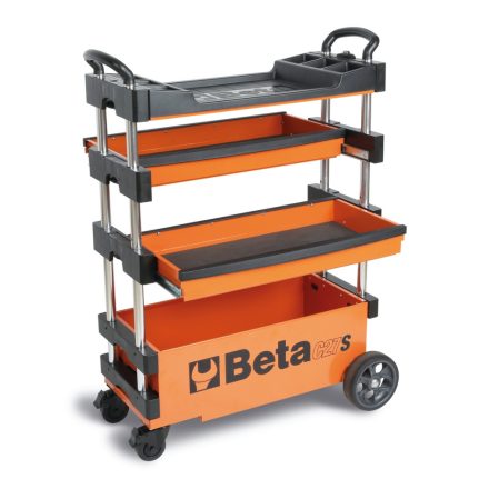 2700S-R/VU Összecsukható szerszámkocsi kültéri munkákhoz, 100 szerszámmal