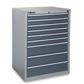 C35/9GM 9 fiókos, ipari, rögzített szerszámszekrény