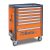 3700 O7/5M Mozgatható görgős fülke 7 fiókkal és 181 szerszámkészlettel