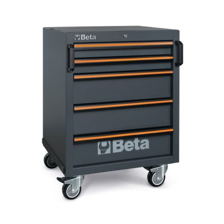 C45PRO 2.0 C5 5 fiókos szerszámkocsi a C45PRO 2.0 műhelyberendezés összeállításhoz