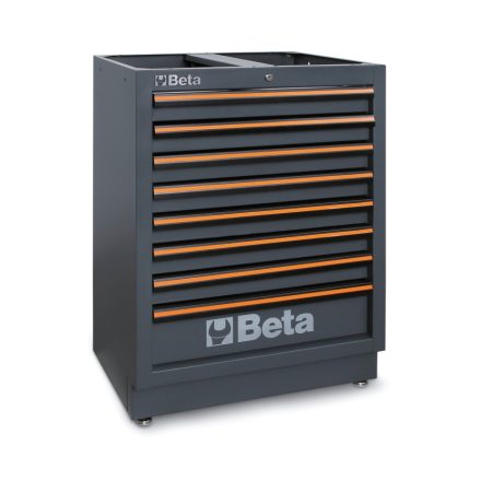 C45PRO M8 8 fiókos rögzített modul a C45PRO műhelyberendezés összeállításhoz