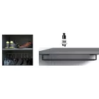 C45PRO A1/RB600 Polc a C45PRO AS1 szerszámszekrényhez, ruhatartó sínnel