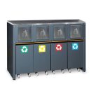 C45PRO 2.0 RD/X Rögzített szelektív hulladéktároló modul a C45PRO 2.0 műhelyberendezés összeállításhoz