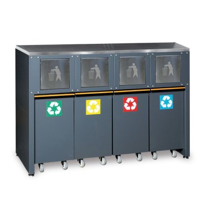 C45PRO 2.0 RD/X Rögzített szelektív hulladéktároló modul a C45PRO 2.0 műhelyberendezés összeállításhoz