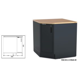   RSC50 2.0 KNAI-W Alsó sarok modul az RSC50 2.0 műhelyberendezés összeállításhoz