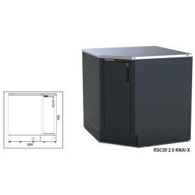   RSC50 2.0 KNAI-X Alsó sarok modul az RSC50 2.0 műhelyberendezés összeállításhoz