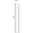 RSC50 P/2MDX-SX Egy pár jobb- és baloldali konzol az RSC50 műhelyberendezés összeállításhoz