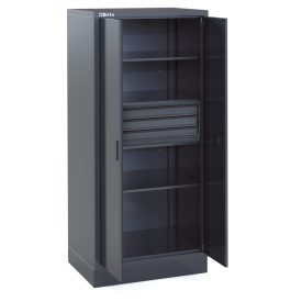   RSC50 2.0 A2/3C 3 fiókos, kétajtós lemez szerszámszekrény RSC50 2.0 műhelyberendezés összeállításhoz