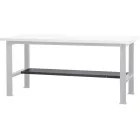 C58BC-W2,1 Egyszerű fa munkalapos munkapad, 2,1 m széles