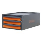 C58CS/O 3C 3 fiókos, 257 mm magas szerszámtároló a C58BC moduláris munkapadokhoz