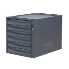 C58CSH/O 6C 6 fiókos, 479 mm magas szerszámszekrény a C58BC moduláris munkapadokhoz