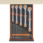 C58BC-W2,1 4C/A+SVR Átfogó munkapad, 2,1 m hosszú, 4 fiókkal