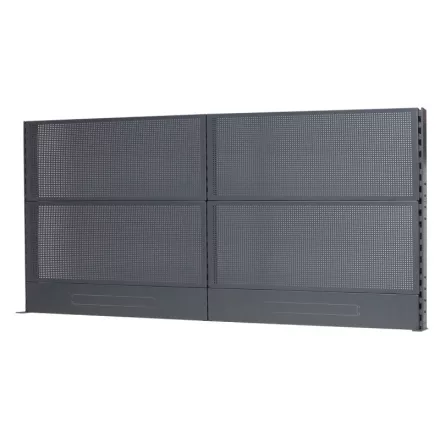 C58K/4PF-2,1M 4 db perforált szerszámtartó panel kerettel a C58BC moduláris munkapadokhoz, 2,1 m széles