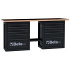 C59B-O "Endurance" munkapad két 6 fiókos blokkal