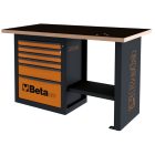 C59C-O "Endurance"munkapad egy 6 fiókos blokkal, rövid kivitel