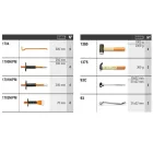 6600 M/592 40 darab szerszámból álló készlet szerszámtartóval, fal nélkül