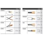 6600 M/812 27 darab szerszámból álló készlet szerszámtartóval, fal nélkül