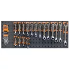 6600 M/40K 77 darab szerszámból álló készlet szerszámtartóval, fal nélkül