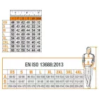 BETA 070760039, Szivárgáskereső szemüveg UV lámpához, Narancs