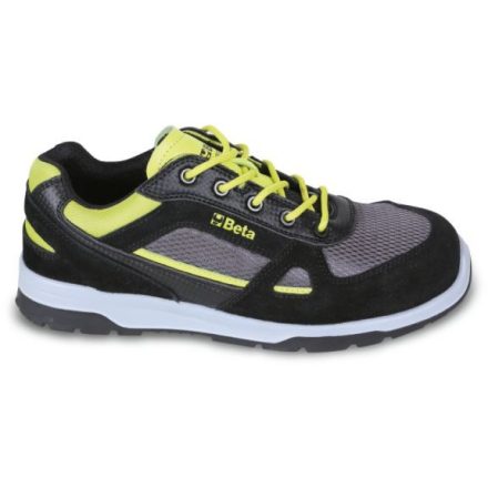 BETA 073140242, AF SNEAKERS Perforált hasított bőr munkavédelmi cipő nylon mesh 42
