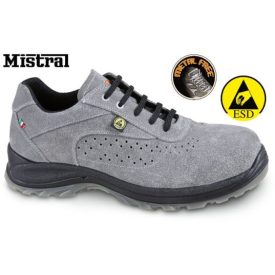   BETA 073190248, perforált hasítottbőr munkavédelmi cipő, ESD