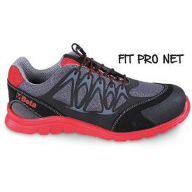   BETA 0734004, Jól szellőző mesh szövet munkavédelmi cipő nagyfrekvenciás PU betétekkel