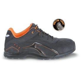   BETA 0734901, Nubuck-Look munkavédelmi cipő, mérsékelten vízálló, gumitalp puha PU-profillal